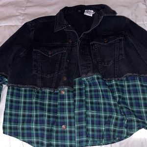 Princess Poly Denim Jacket/Flannel